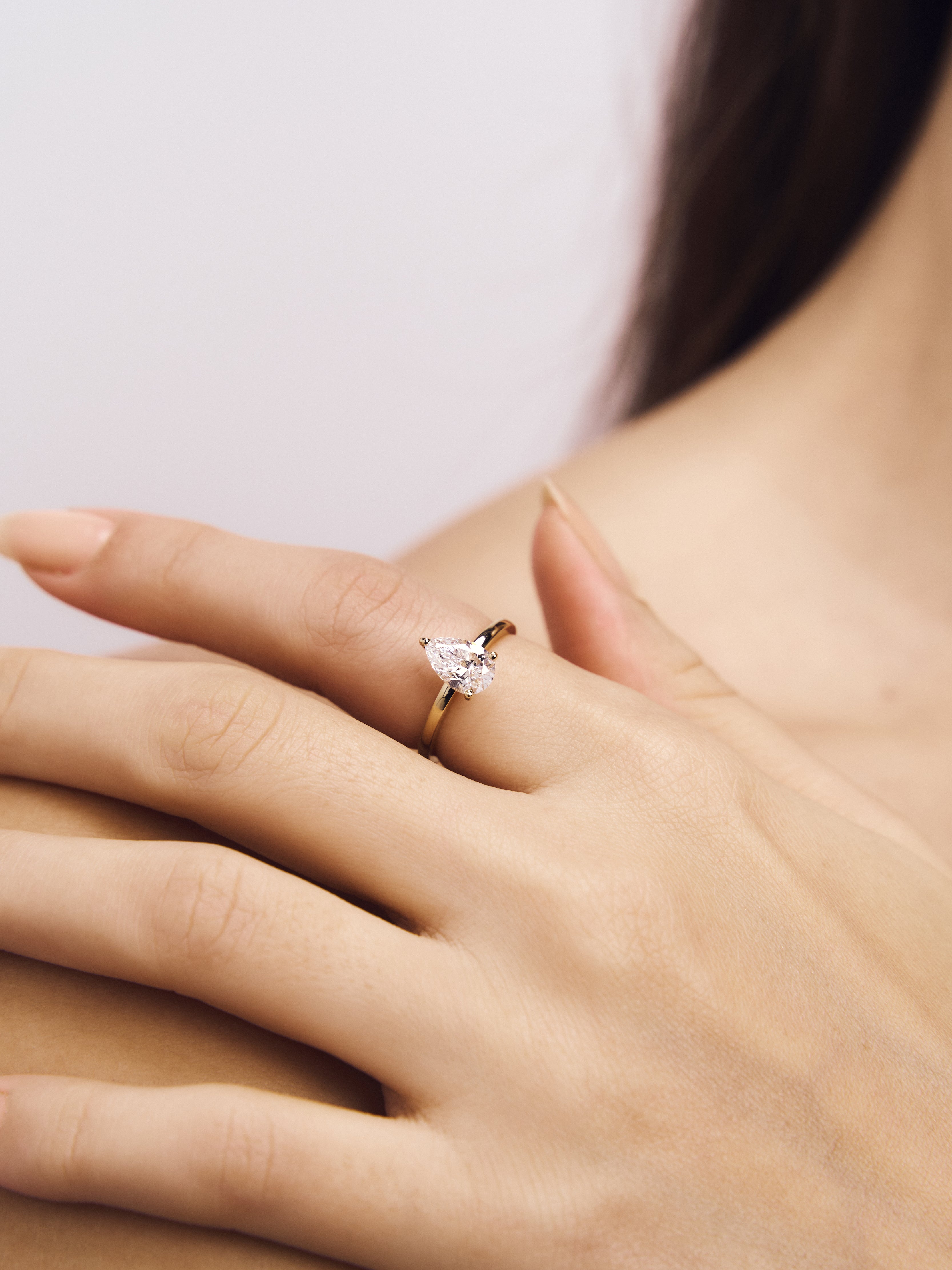 【1.0ct】LAB GROWN DIAMOND / リングPS