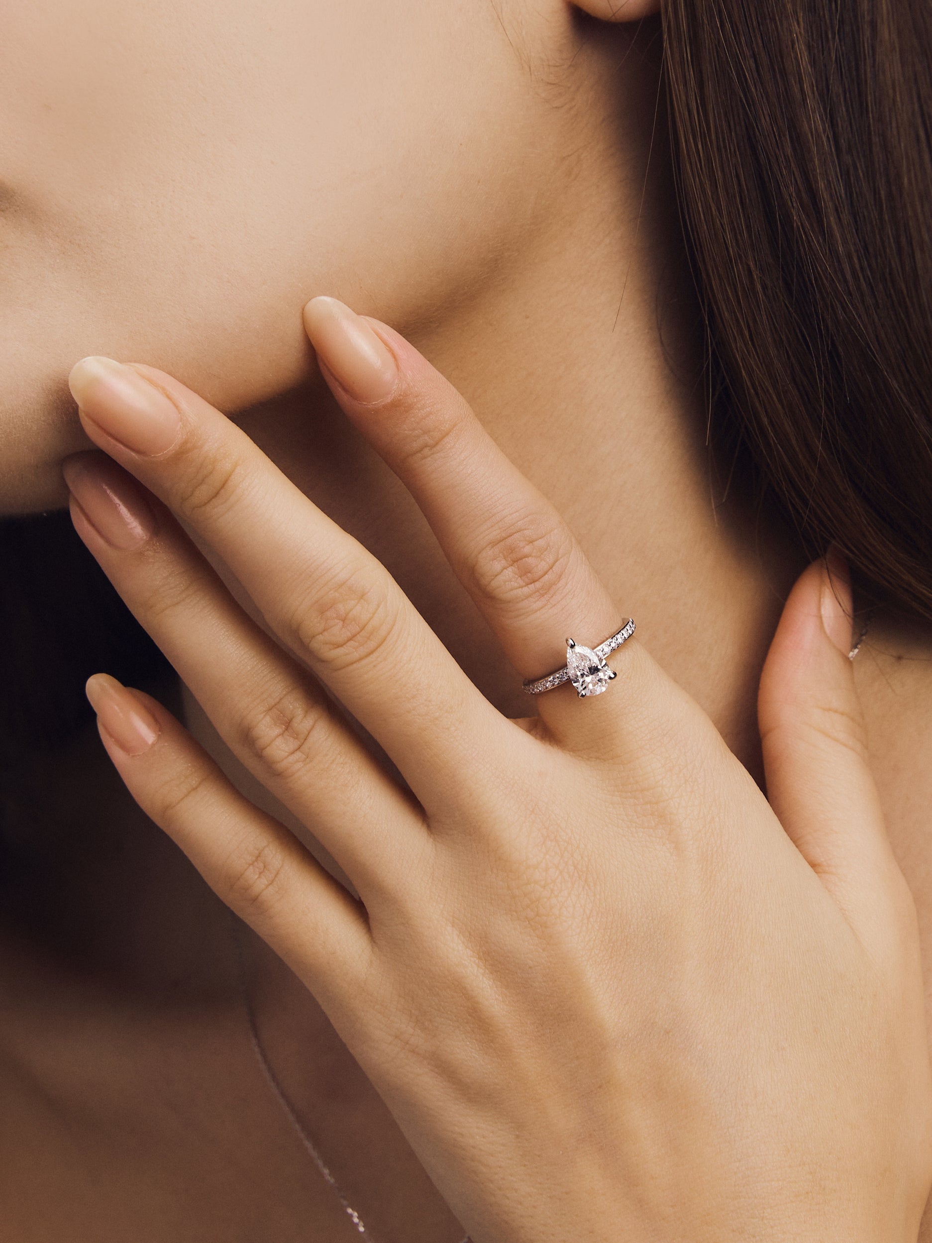 【1.0ct】LAB GROWN DIAMOND HALF ETERNITY / リングPS