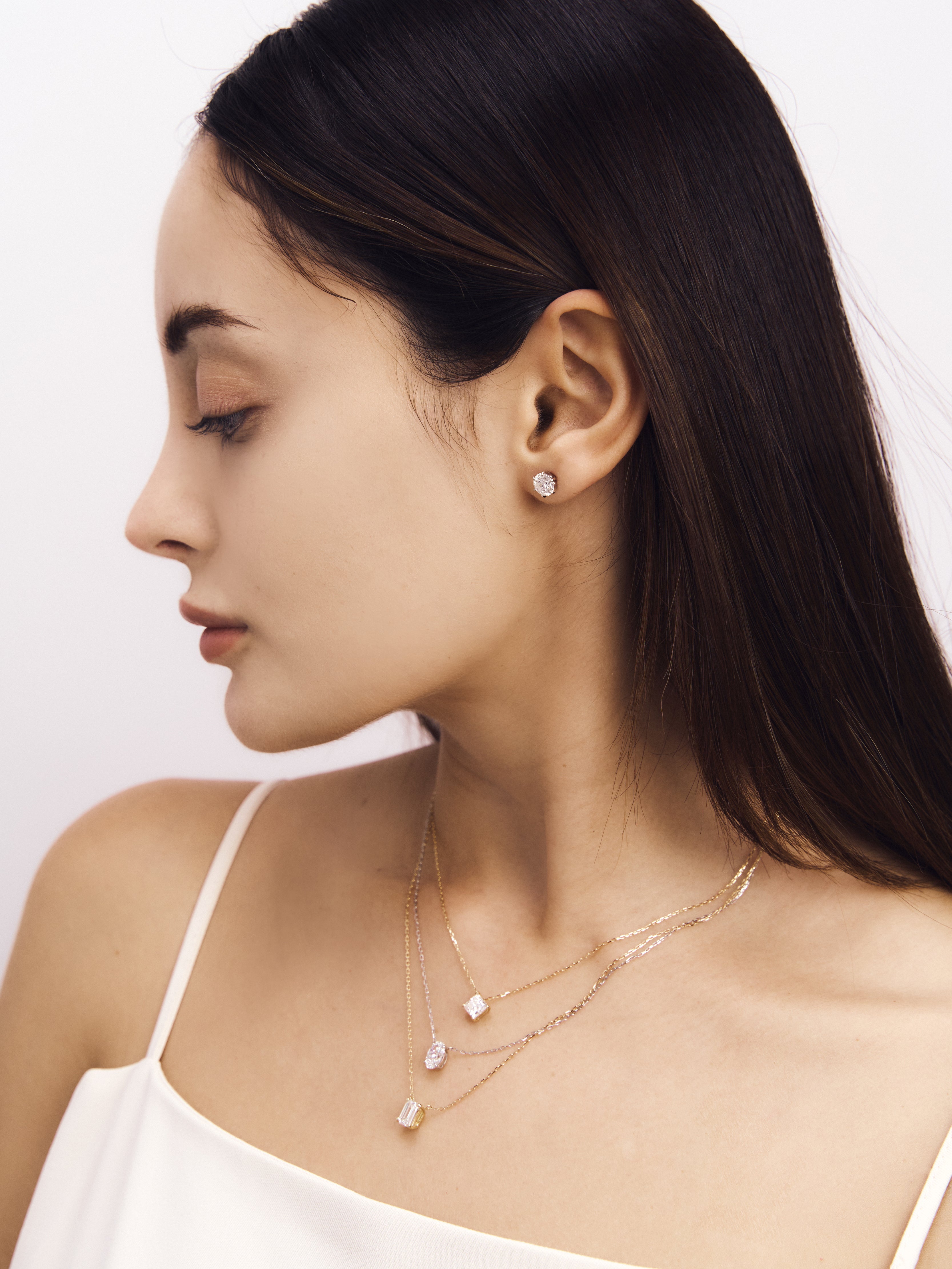 【1.0ct】LAB GROWN DIAMOND / ネックレスEM