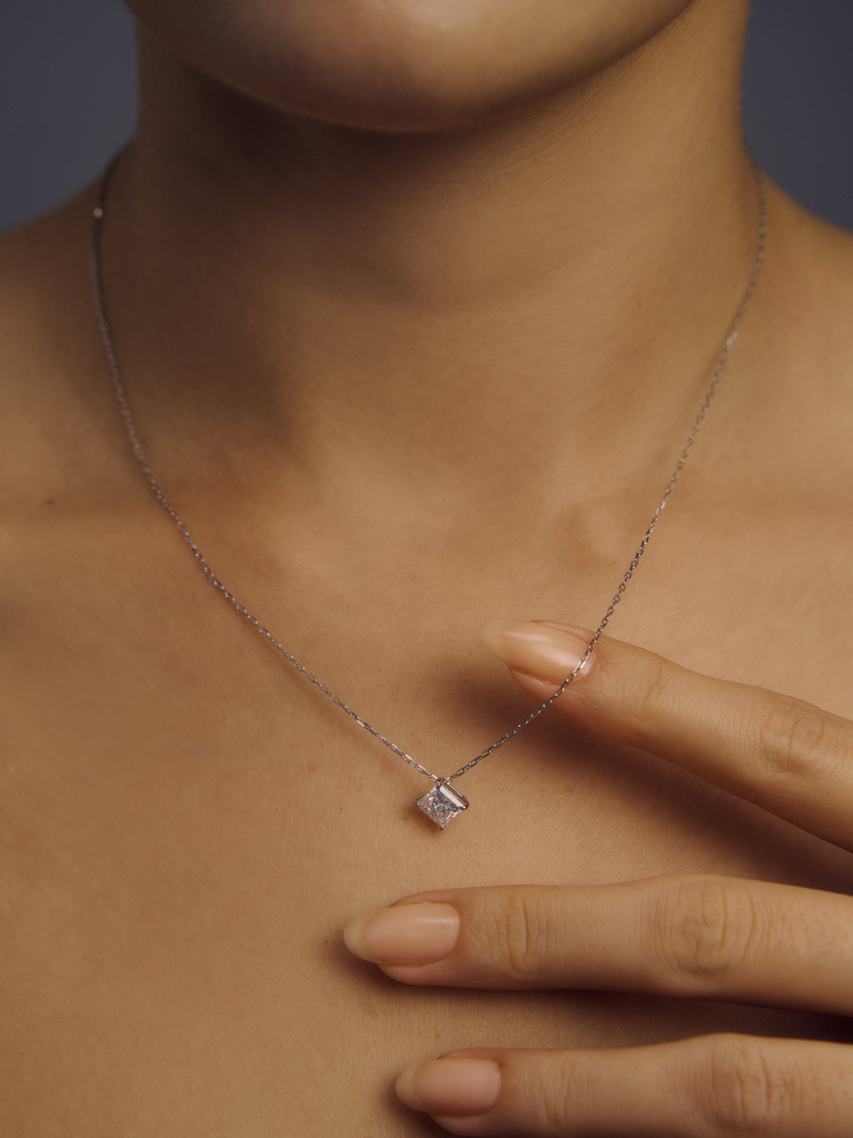 【1.0ct】LAB GROWN DIAMOND / ネックレス PR
