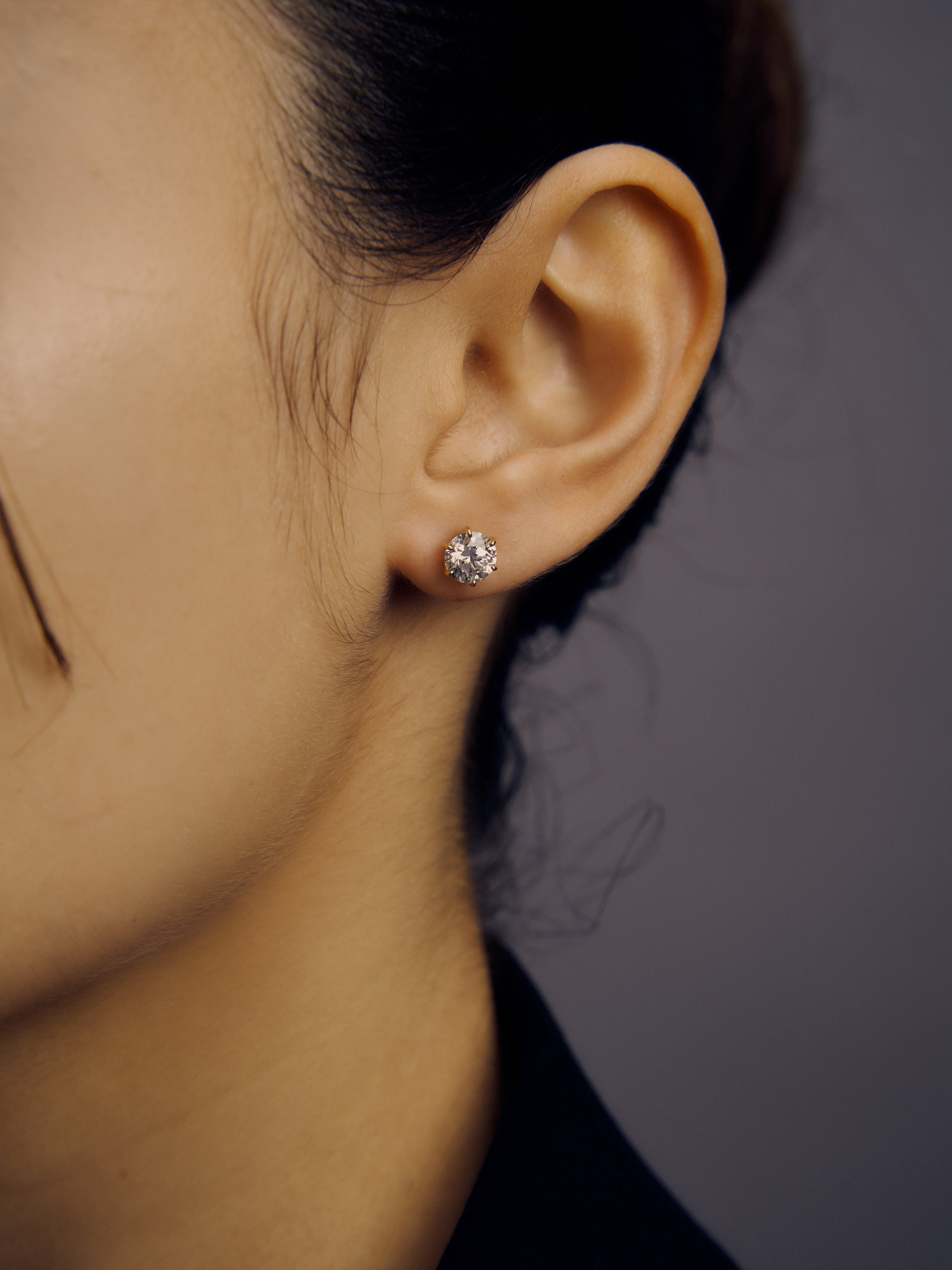 【0.5ct】LAB GROWN DIAMOND / ピアス