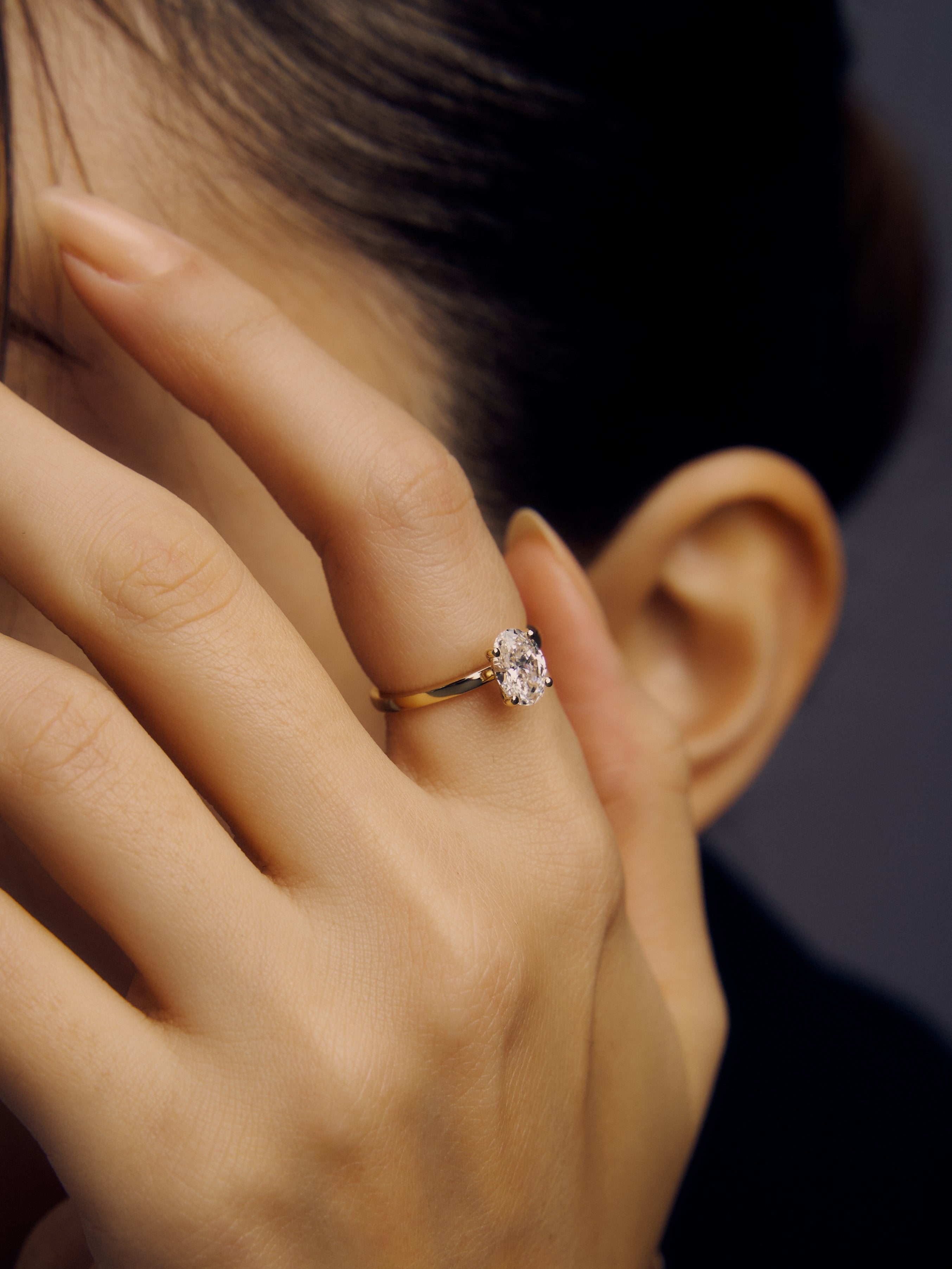 【1.0ct】LAB GROWN DIAMOND / リングOV