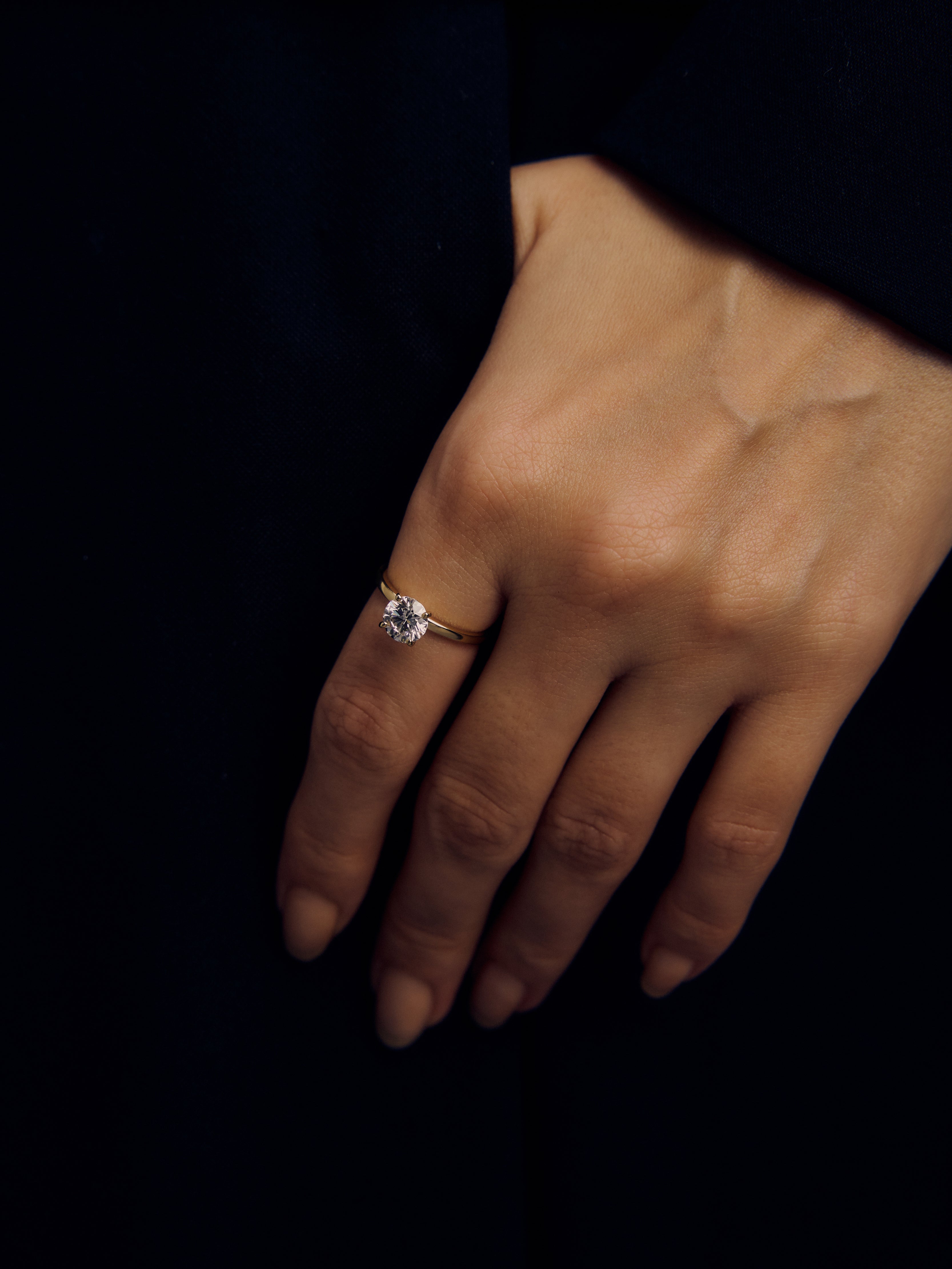 【1.0ct】LAB GROWN DIAMOND / リングRD