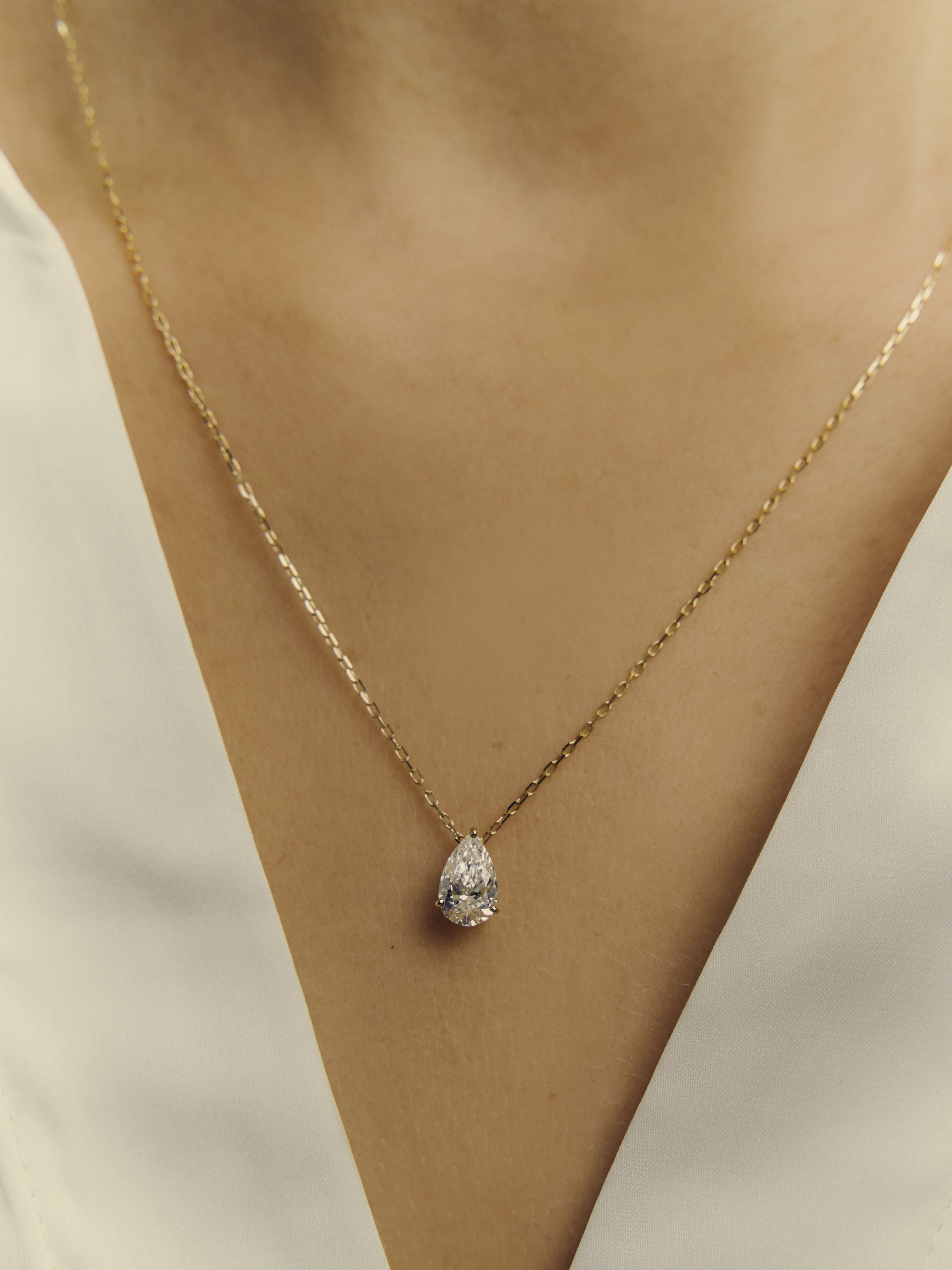 【1.0ct】LAB GROWN DIAMOND / ネックレス PS