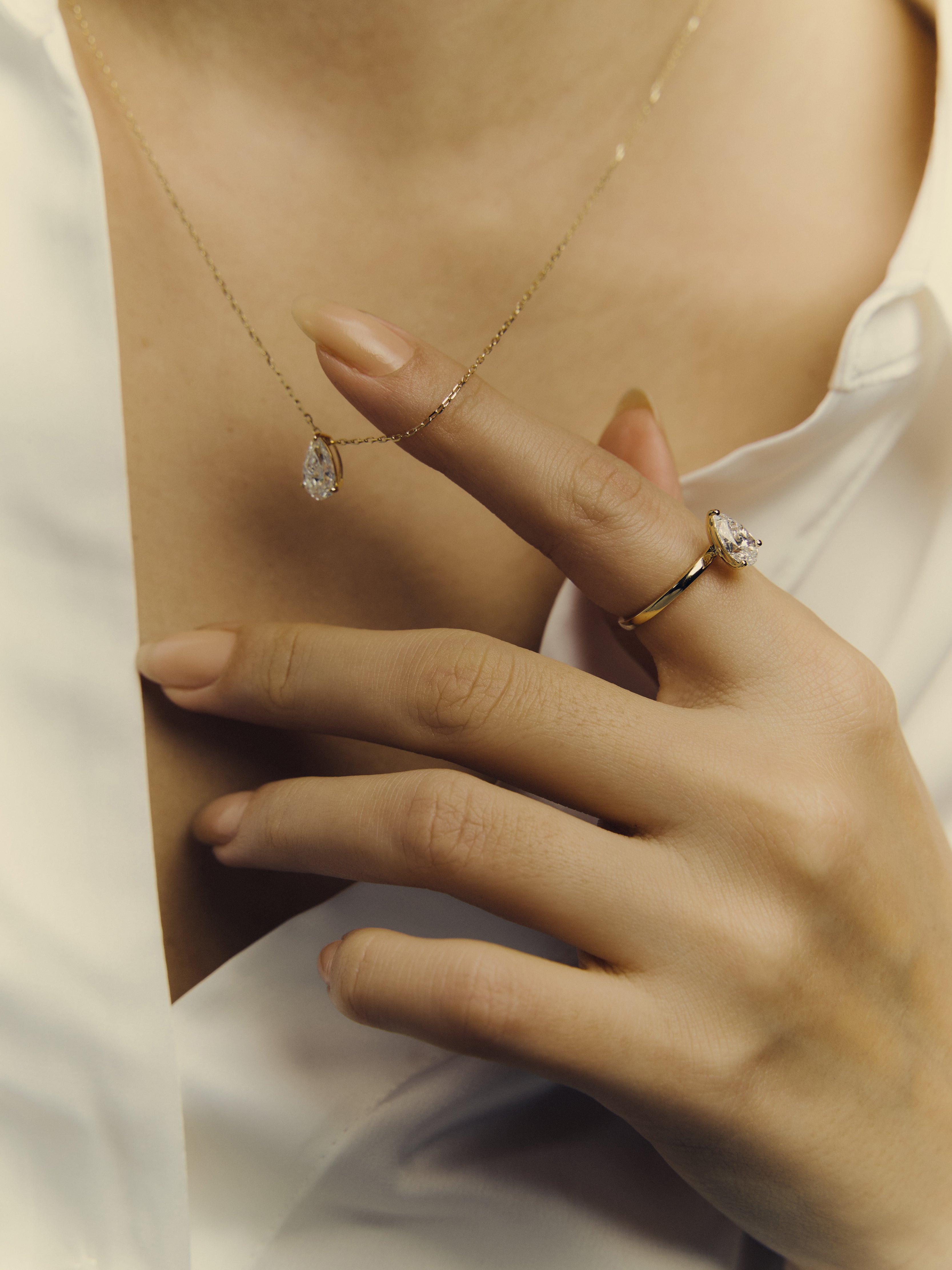 【1.0ct】LAB GROWN DIAMOND / リングPS