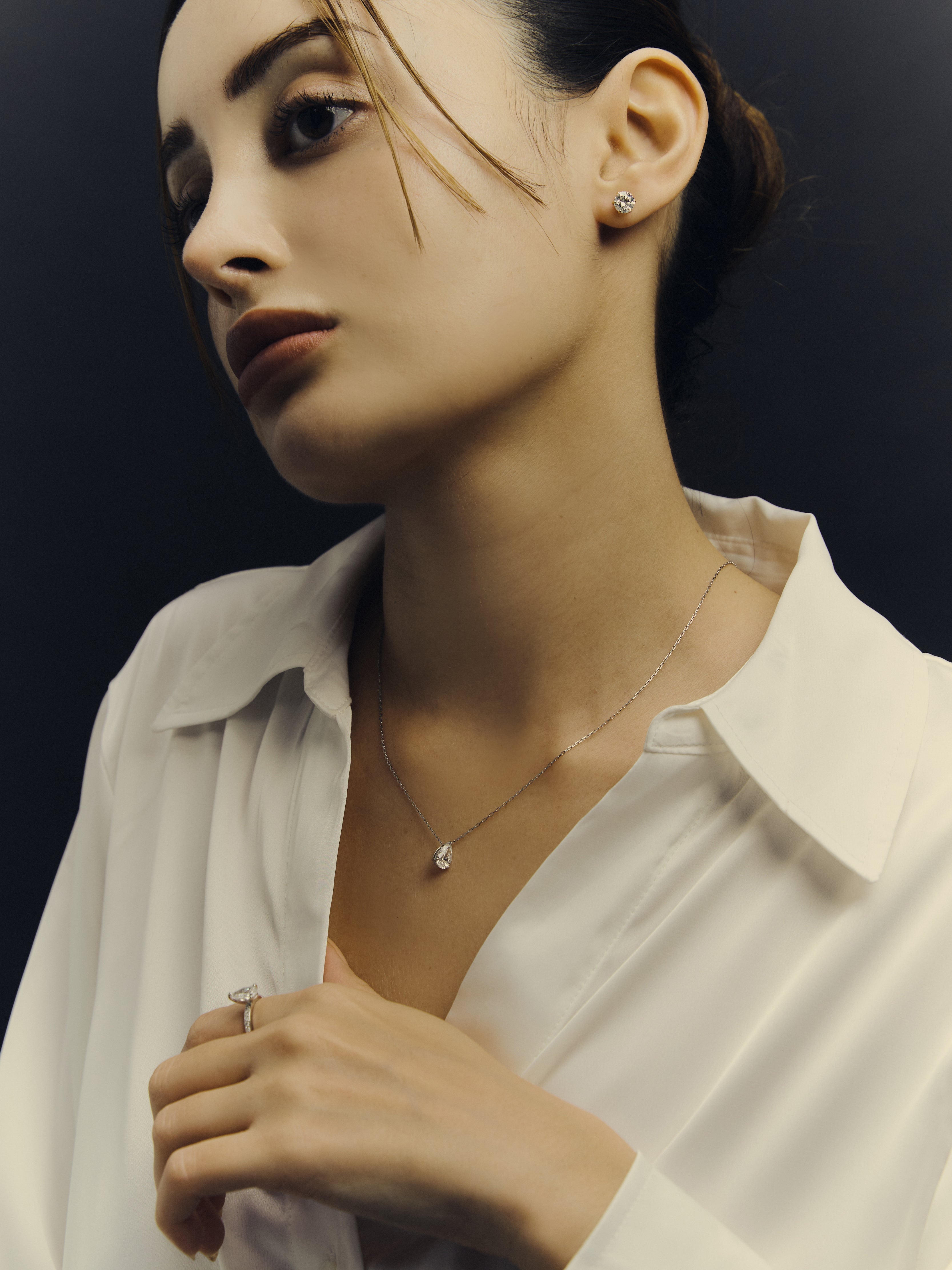 【1.0ct】LAB GROWN DIAMOND / ピアス