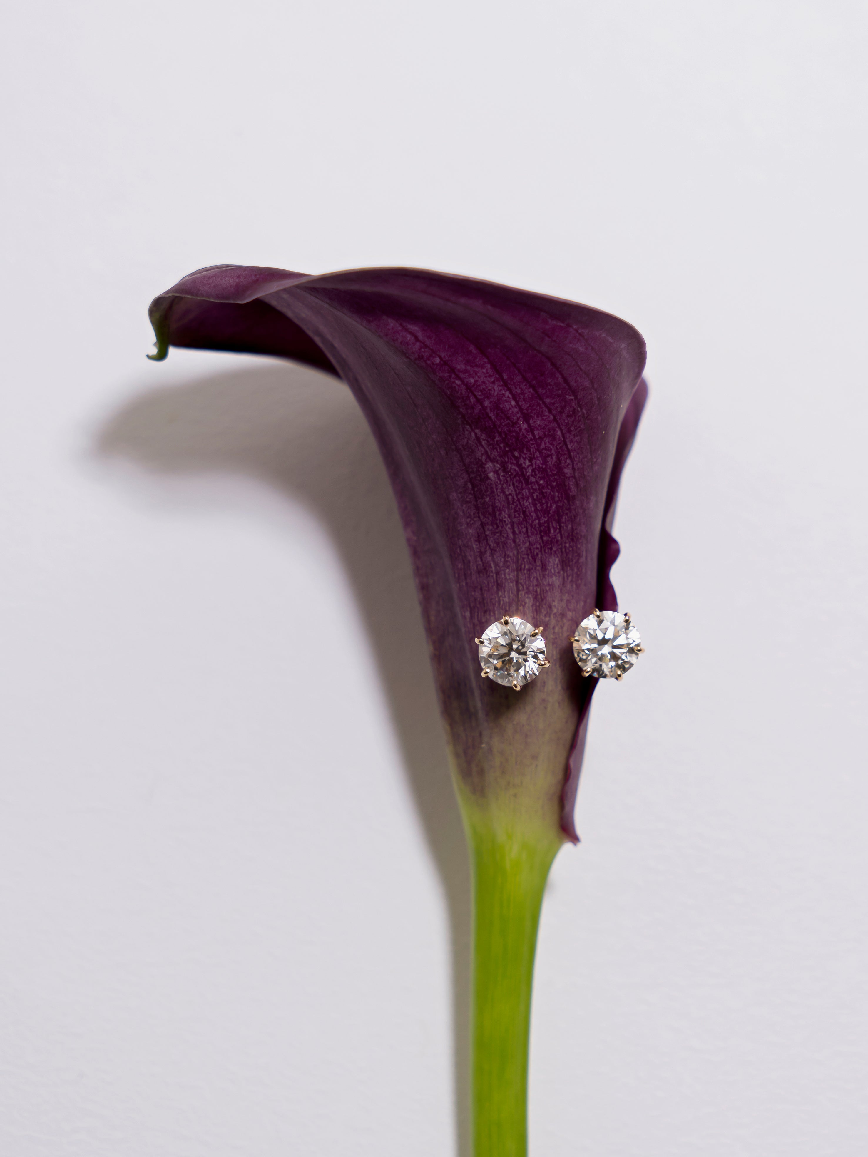 【1.0ct】LAB GROWN DIAMOND / ピアス
