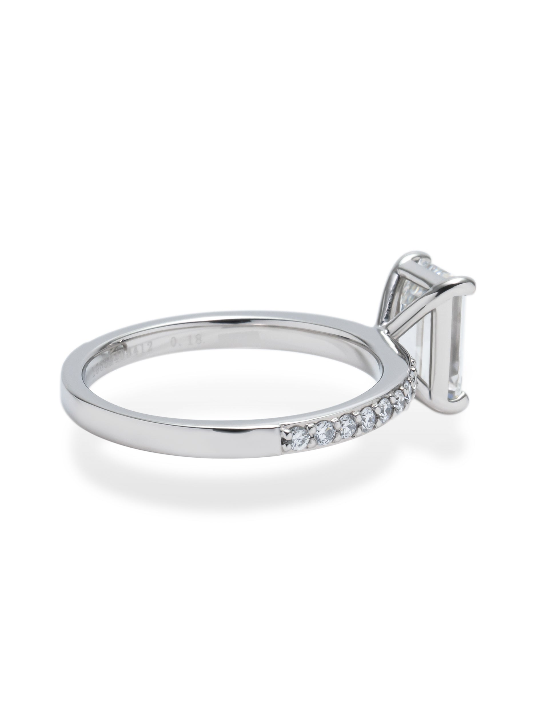 【1.0ct】LAB GROWN DIAMOND HALF ETERNITY / リングEM