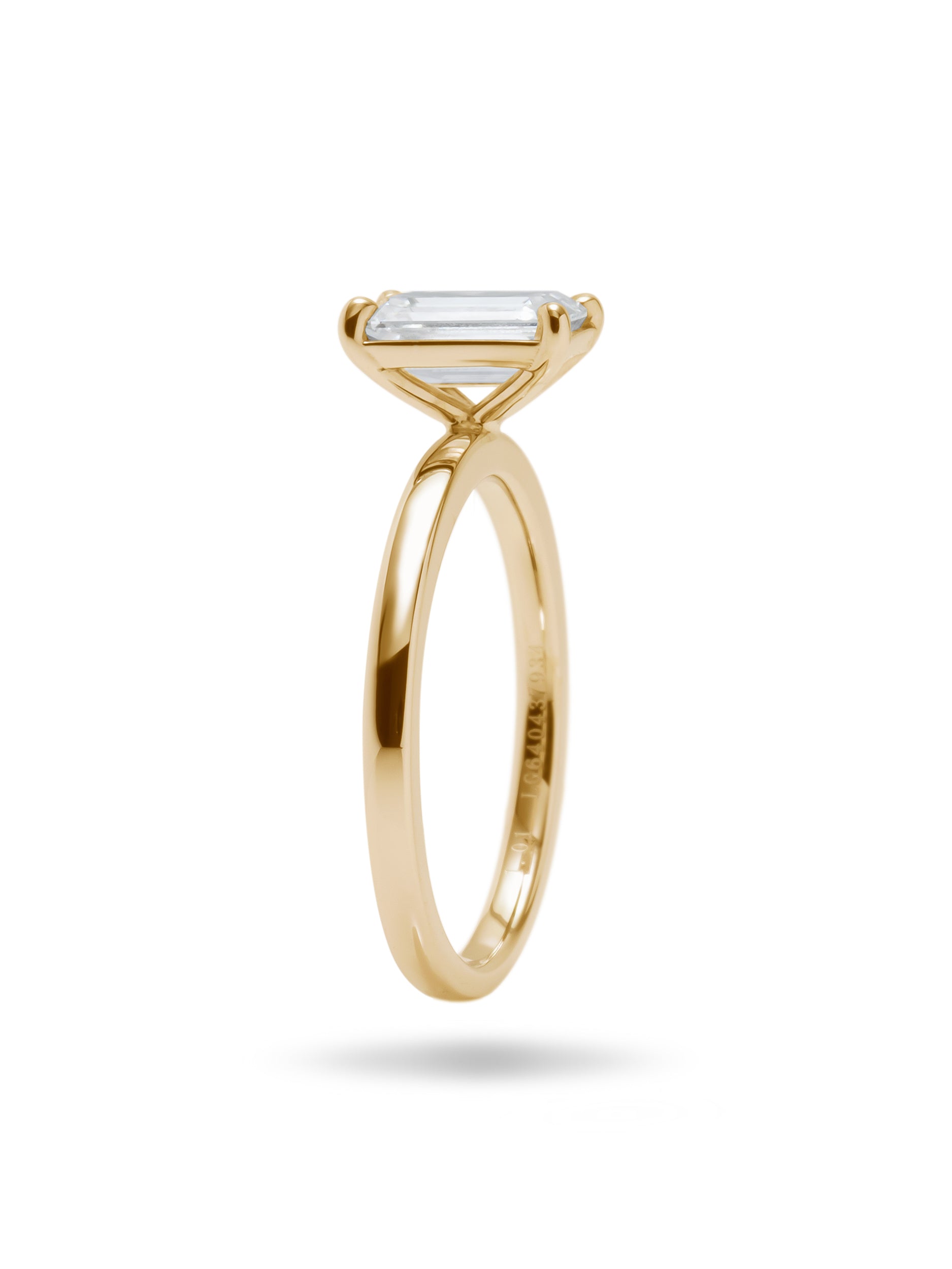【1.0ct】LAB GROWN DIAMOND / リングEM