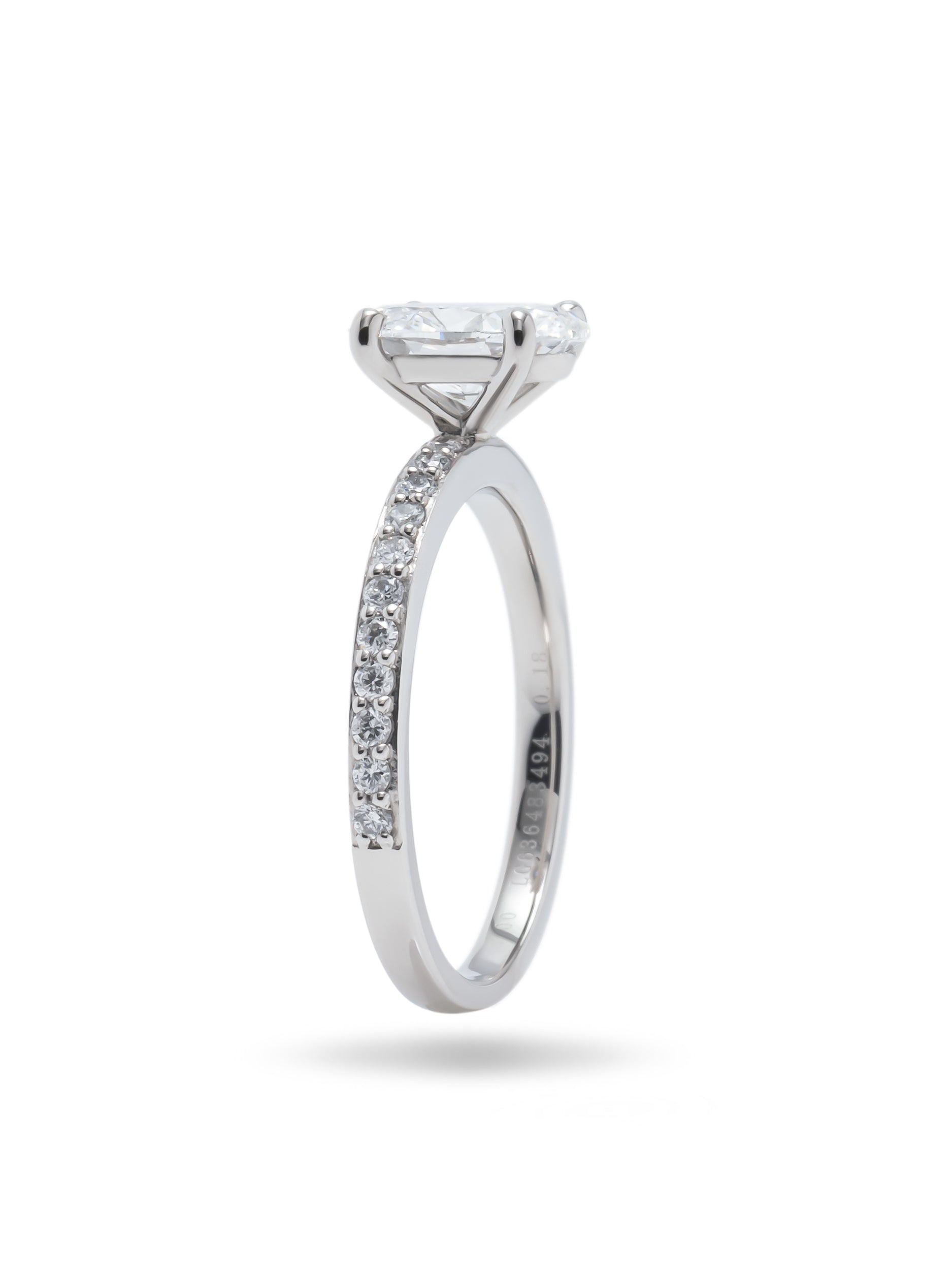 【1.0ct】LAB GROWN DIAMOND HALF ETERNITY / リングOV