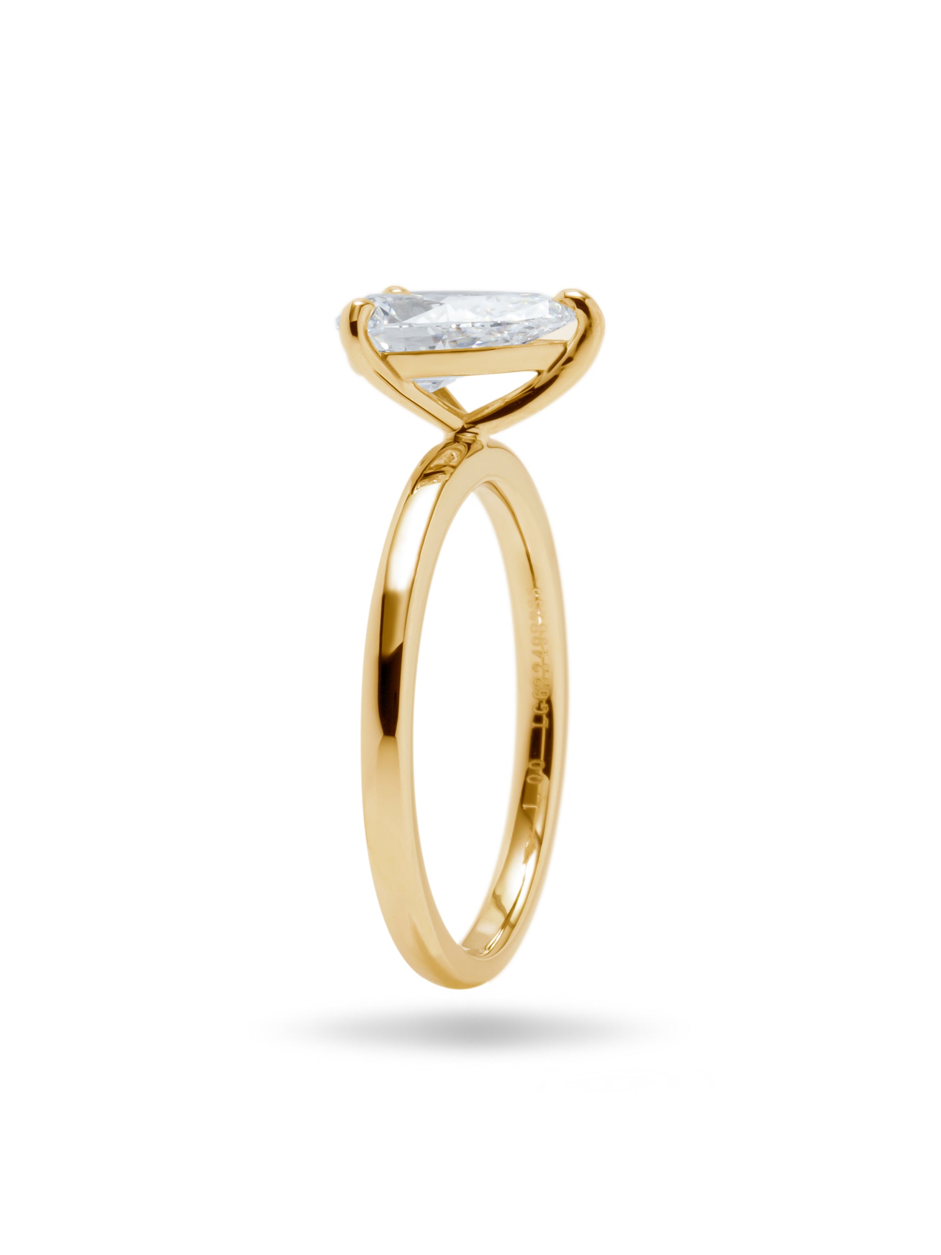 【1.0ct】LAB GROWN DIAMOND / リングPS
