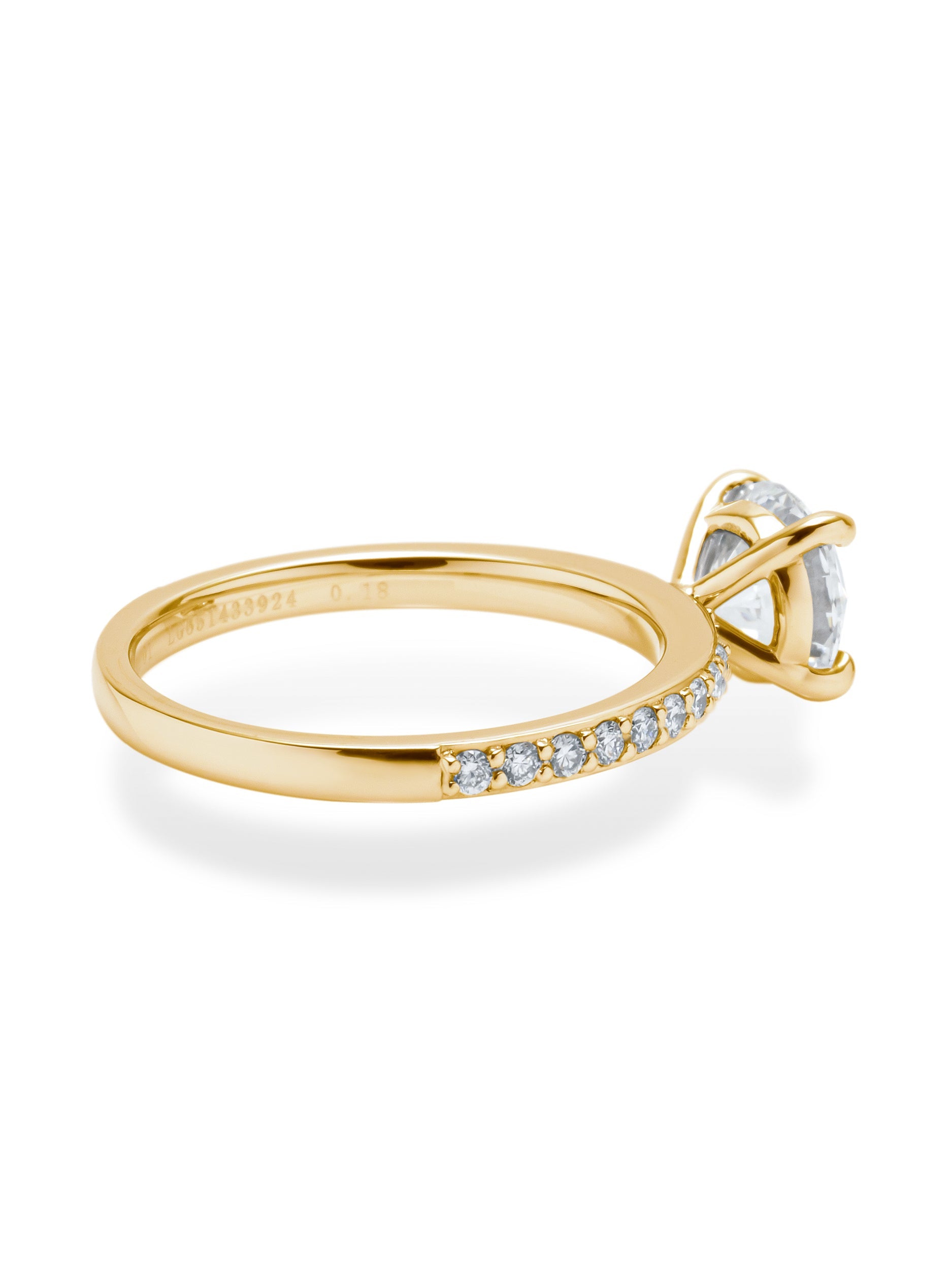 【1.0ct】LAB GROWN DIAMOND HALF ETERNITY / リングRD