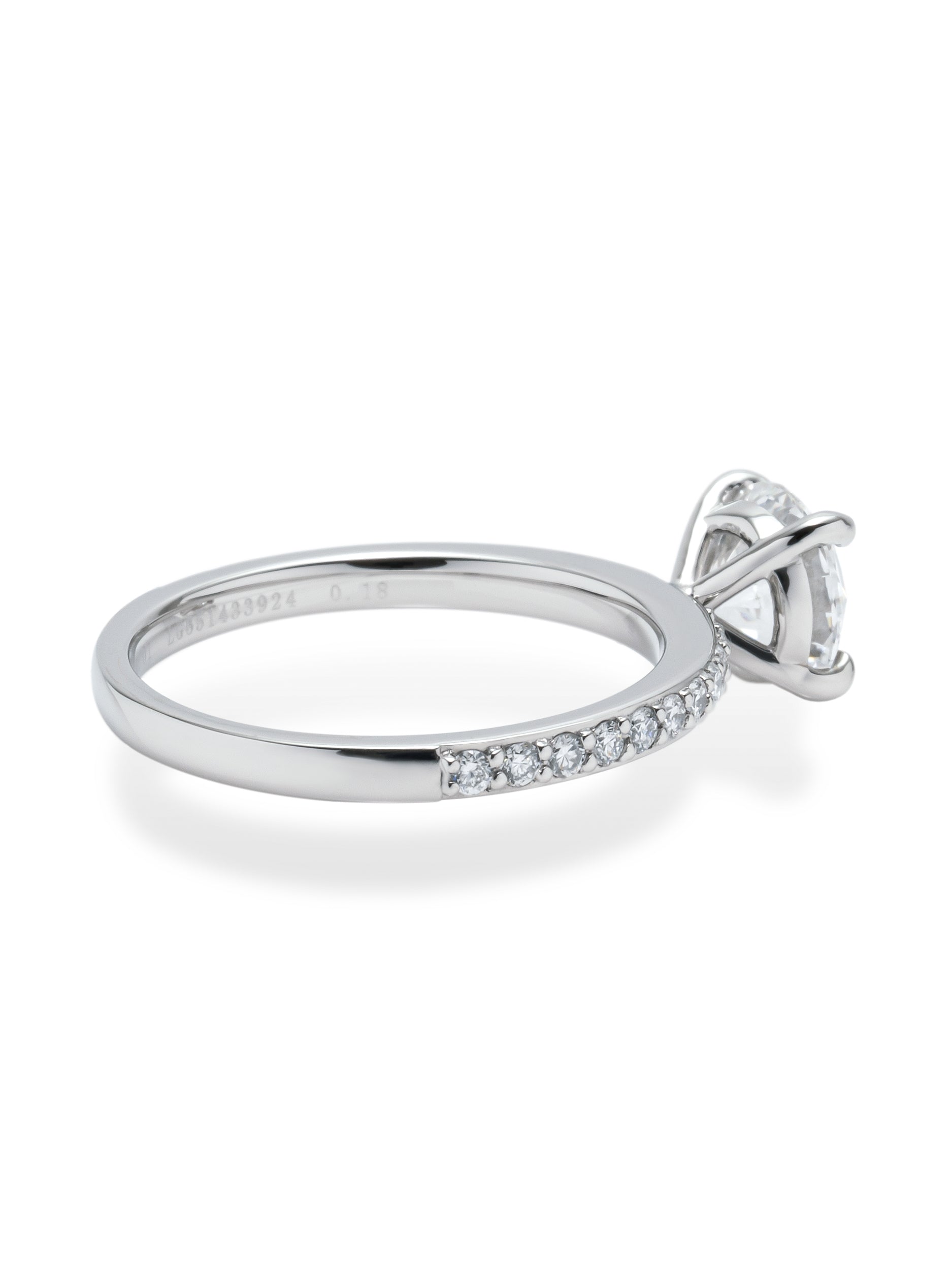 【1.0ct】LAB GROWN DIAMOND HALF ETERNITY / リングRD