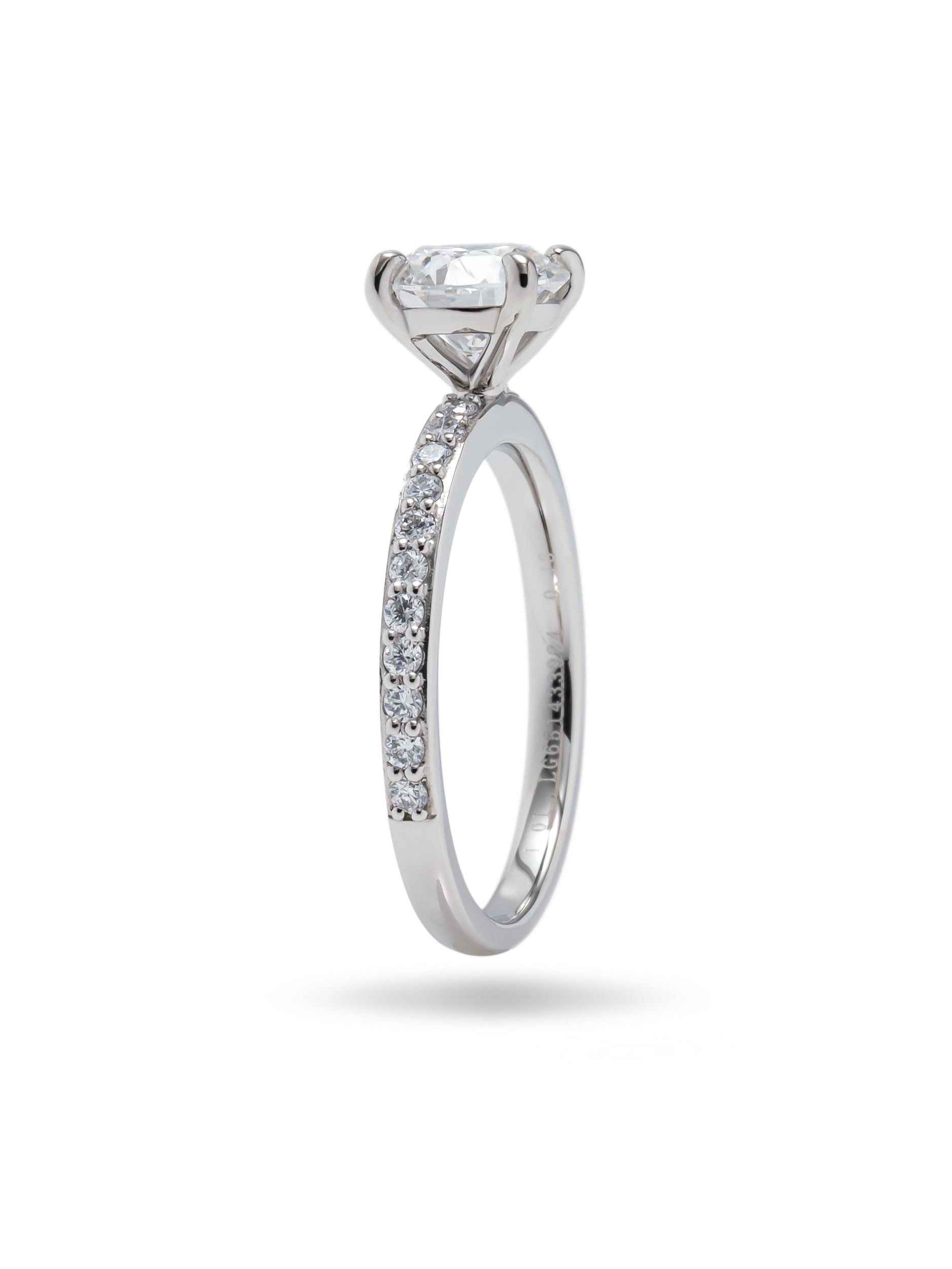 【1.0ct】LAB GROWN DIAMOND HALF ETERNITY / リングRD
