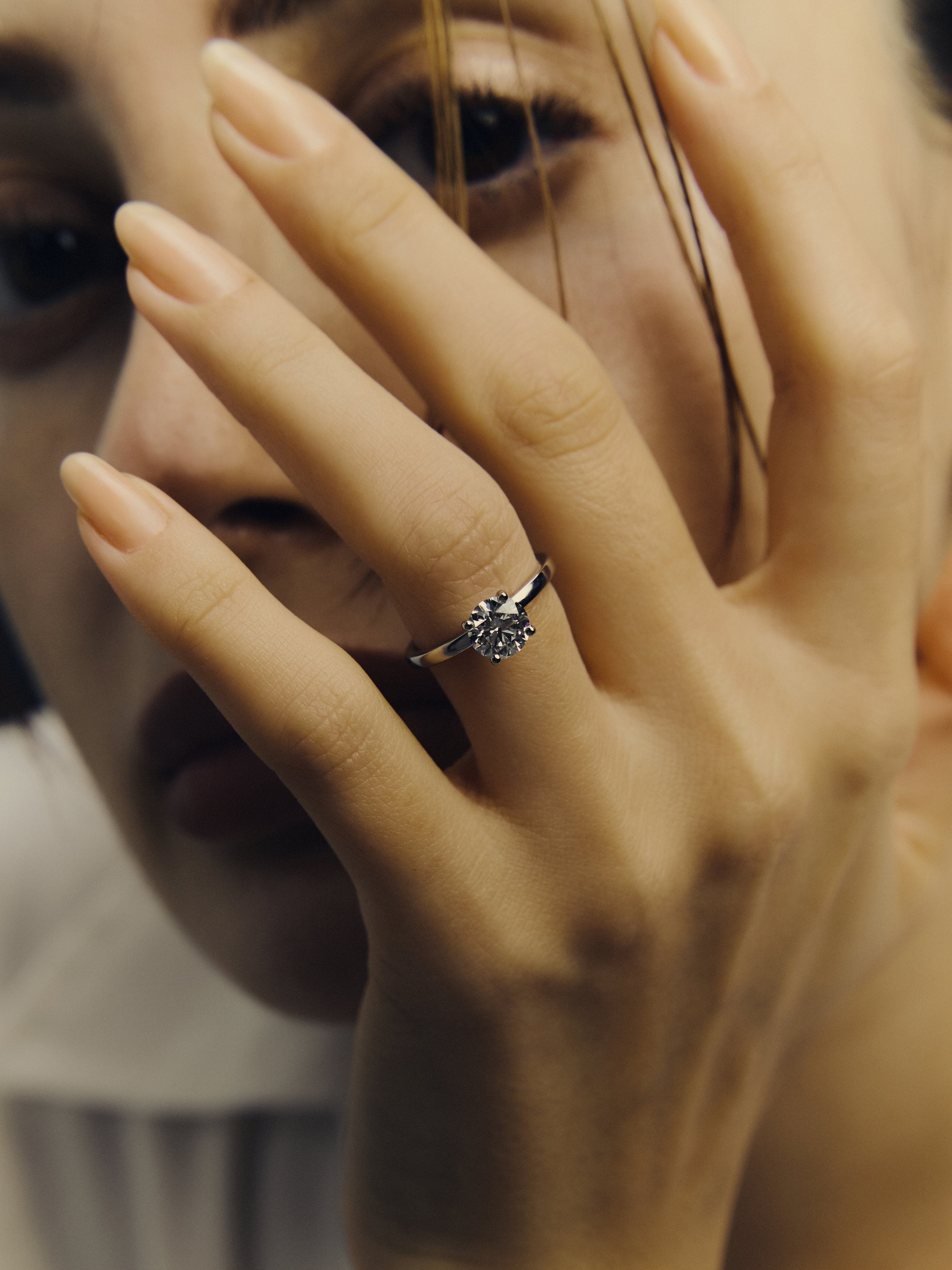 【1.0ct】LAB GROWN DIAMOND / リングRD