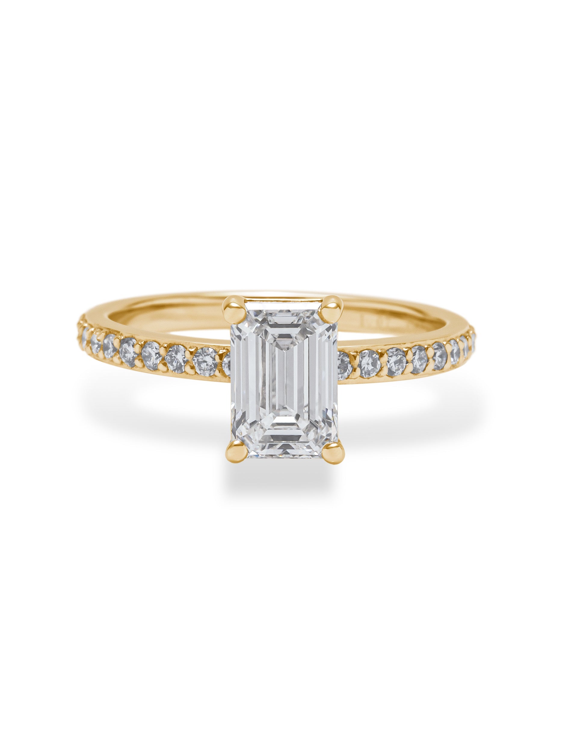 【1.0ct】LAB GROWN DIAMOND HALF ETERNITY / リングEM
