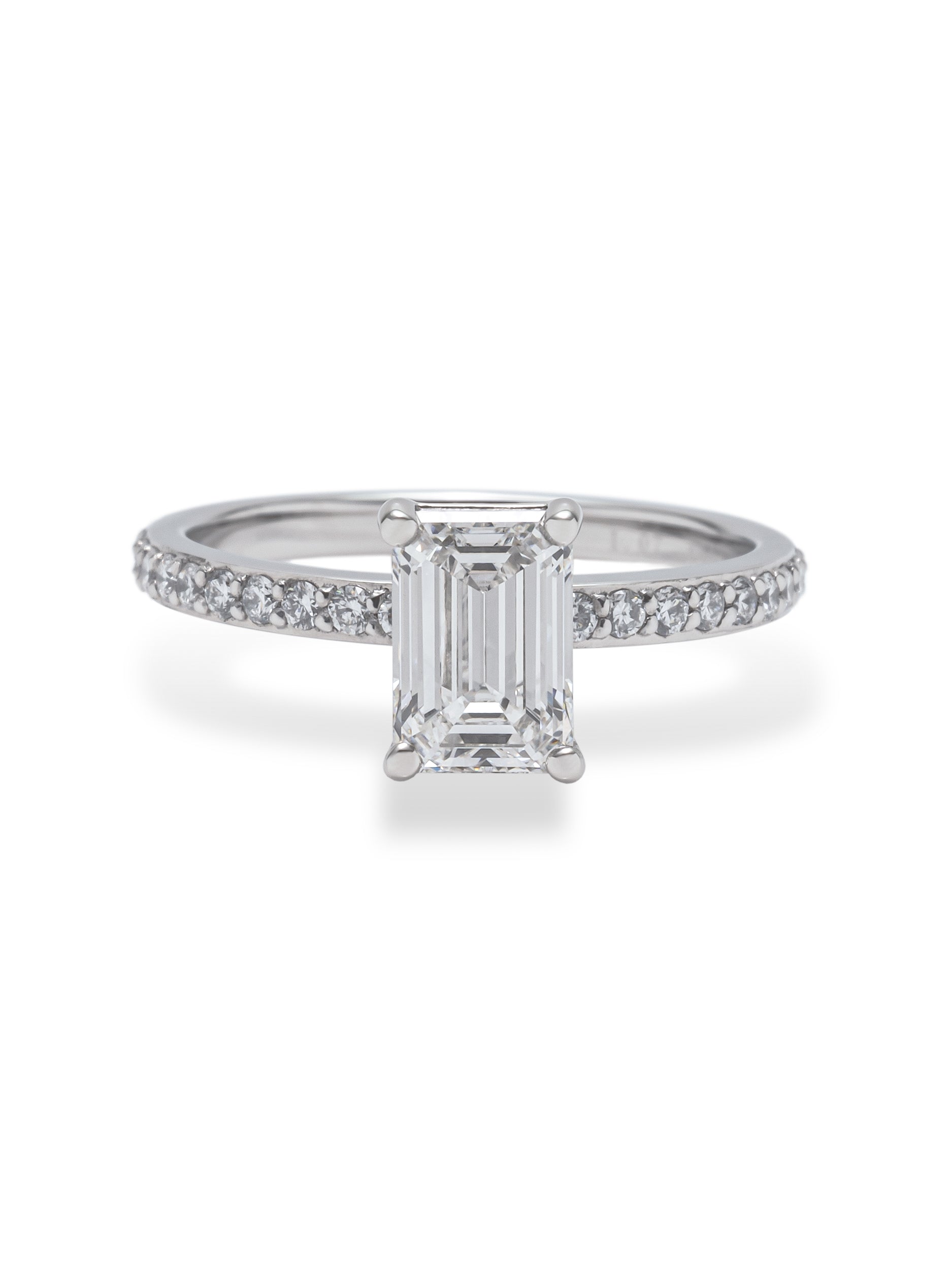 【1.0ct】LAB GROWN DIAMOND HALF ETERNITY / リングEM