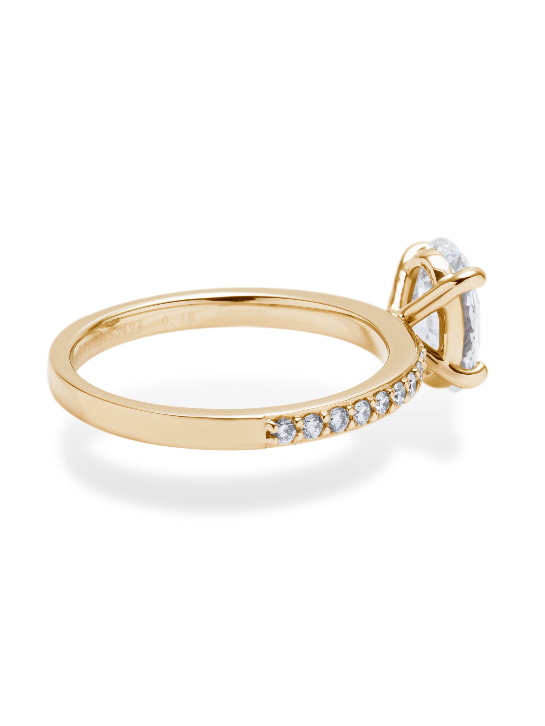【1.0ct】LAB GROWN DIAMOND HALF ETERNITY / リングOV