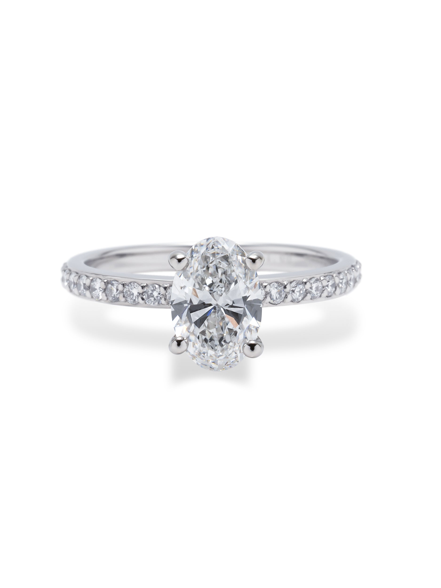 【1.0ct】LAB GROWN DIAMOND HALF ETERNITY / リングOV