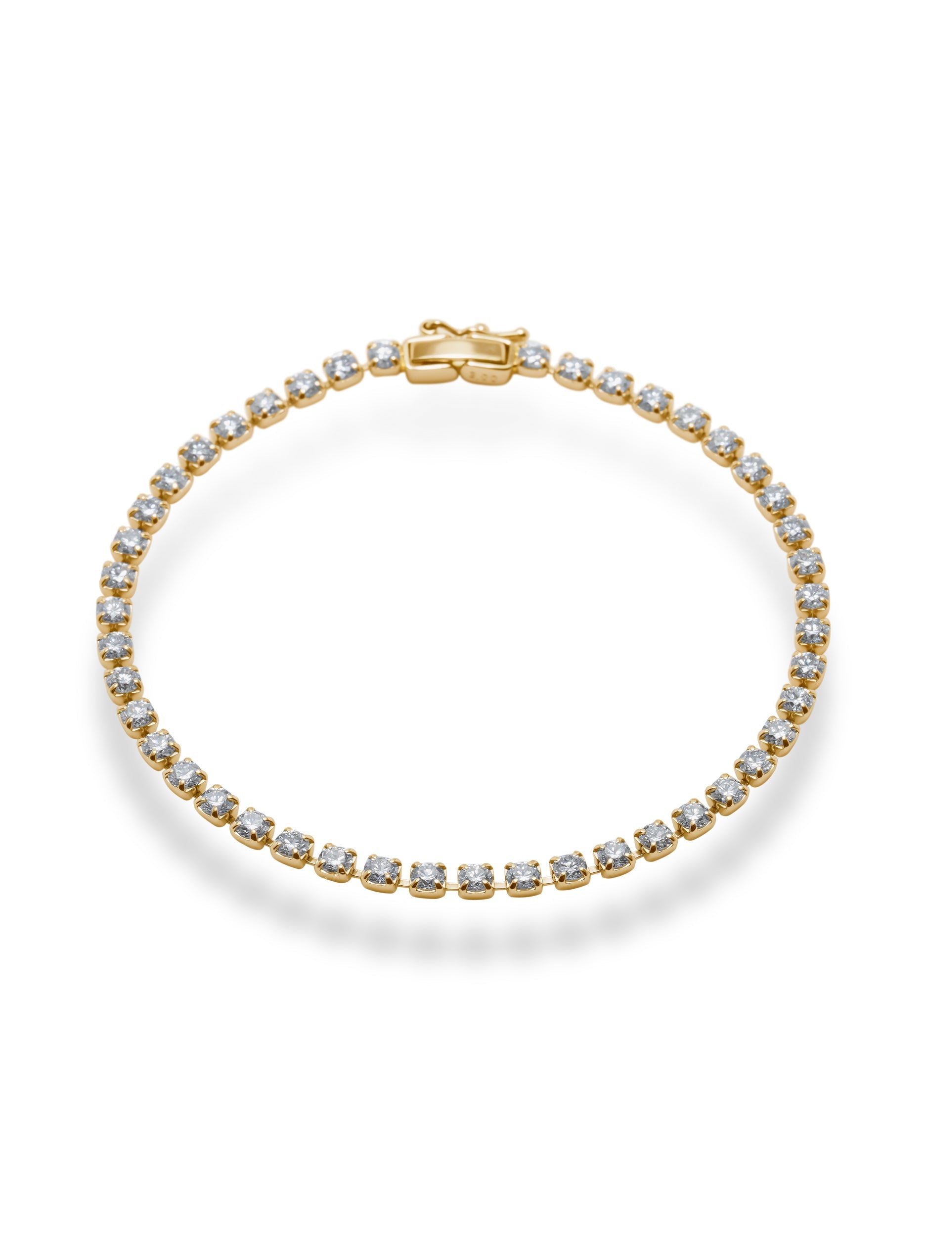 【1.0ct】LAB GROWN DIAMOND / テニスブレスレット